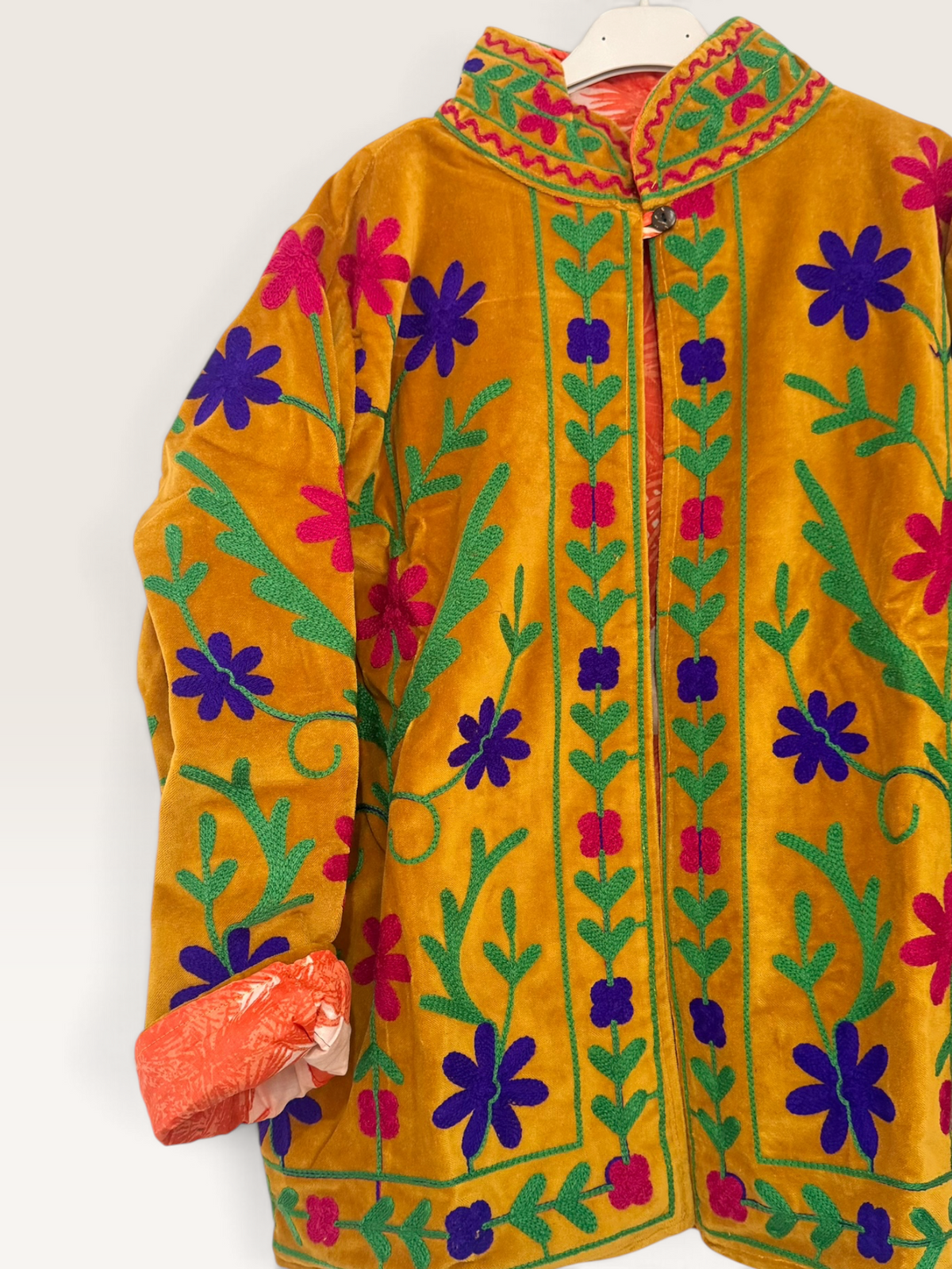 Chaqueta terciopelo Buganvilia