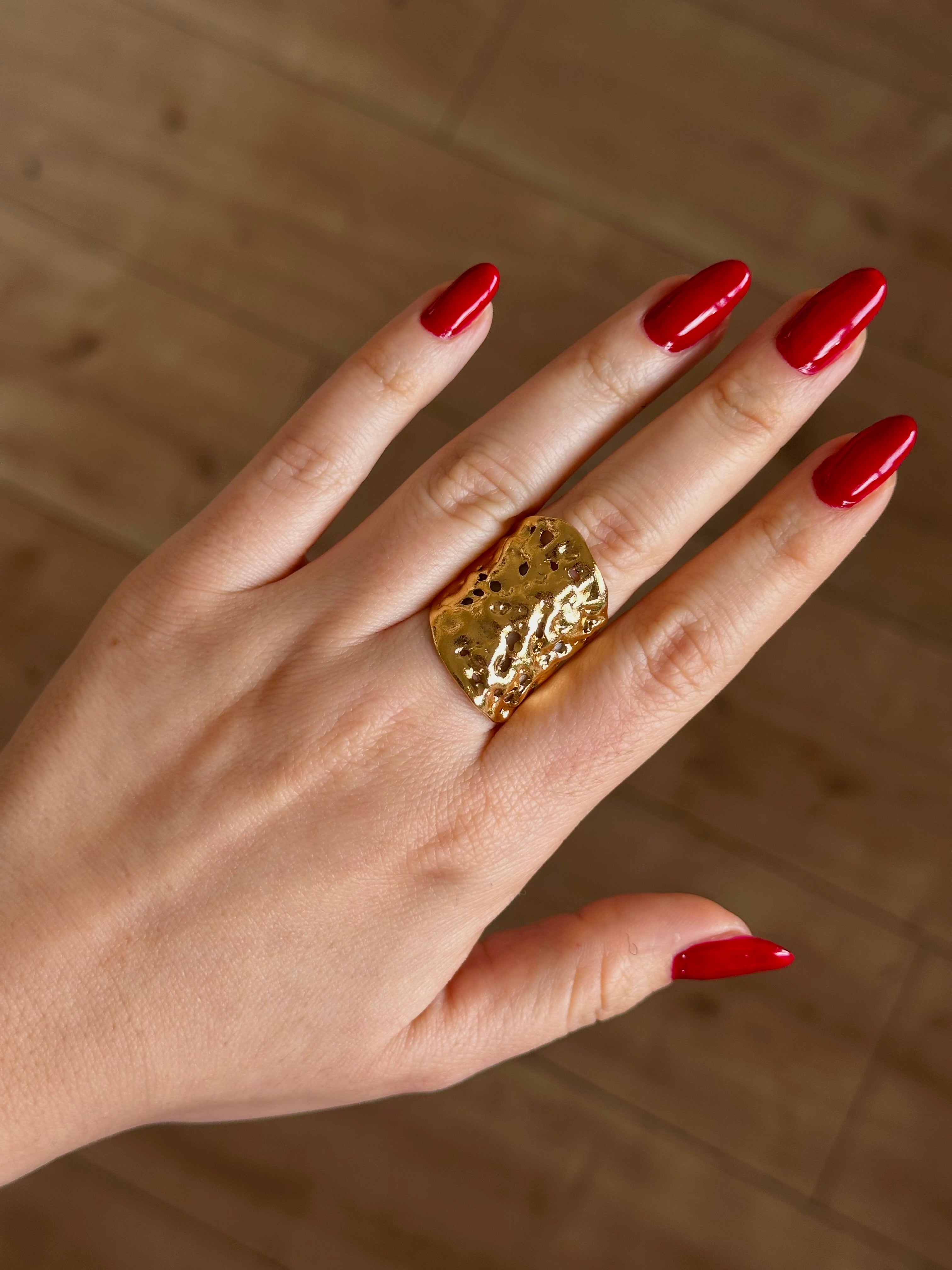 Anillo Pompeya Gold