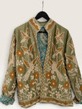 Chaqueta Terciopelo Ligera Pájaros