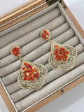 Pendientes Alhambra Naranja
