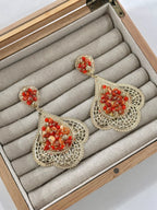 Pendientes Alhambra Naranja