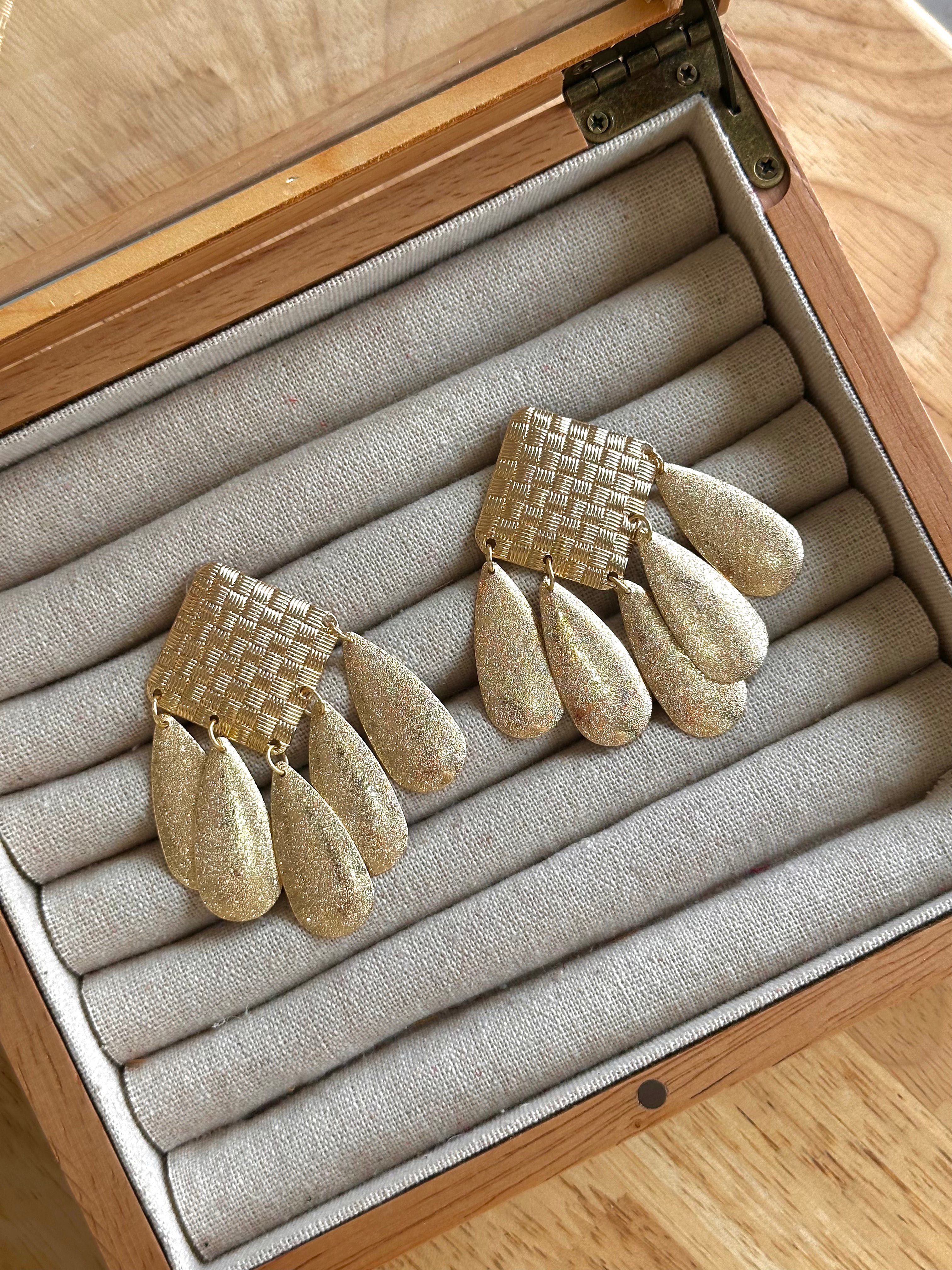 Pendientes Zara Dorado