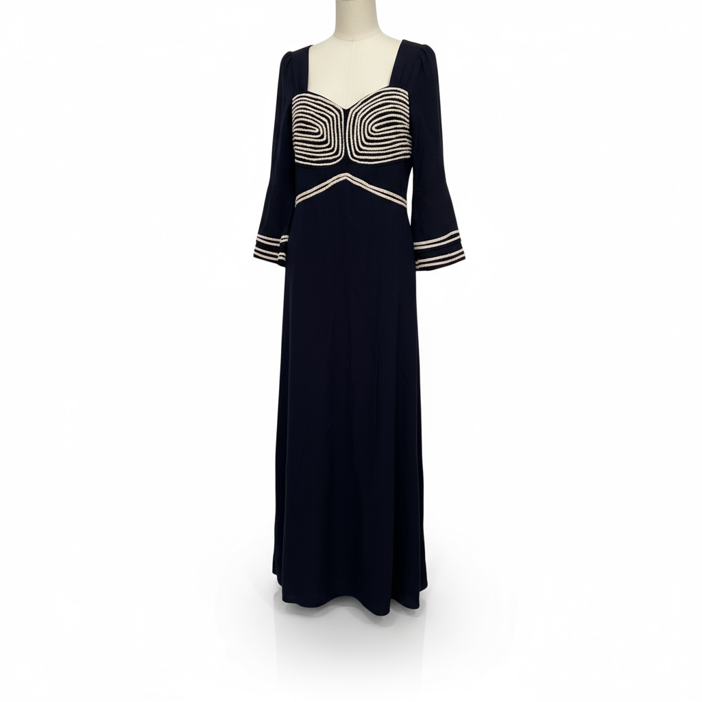 Vestido Julieta Azul Marino