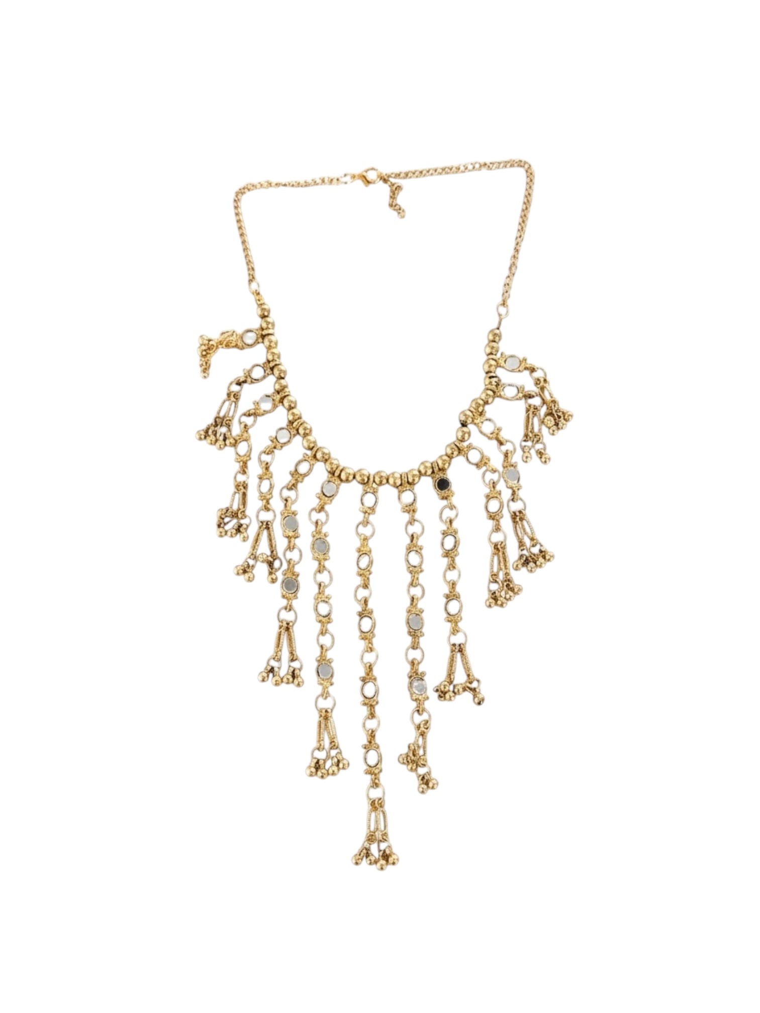 Collar Cascada Espejo