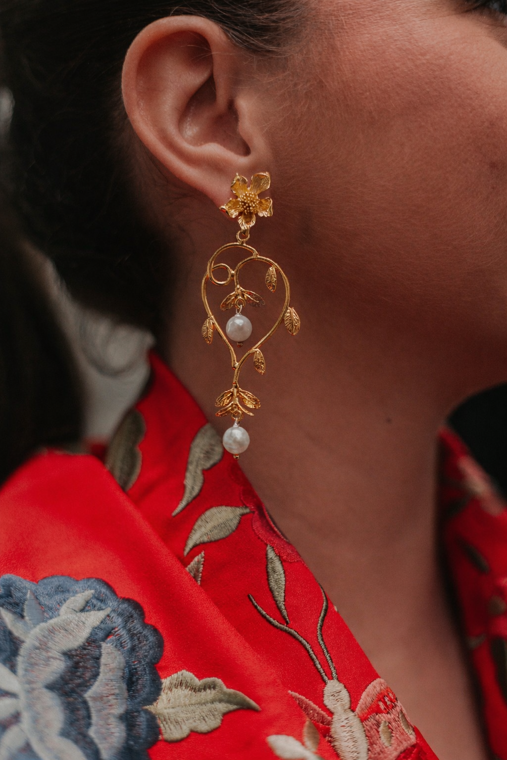 Pendientes Alicia Perla