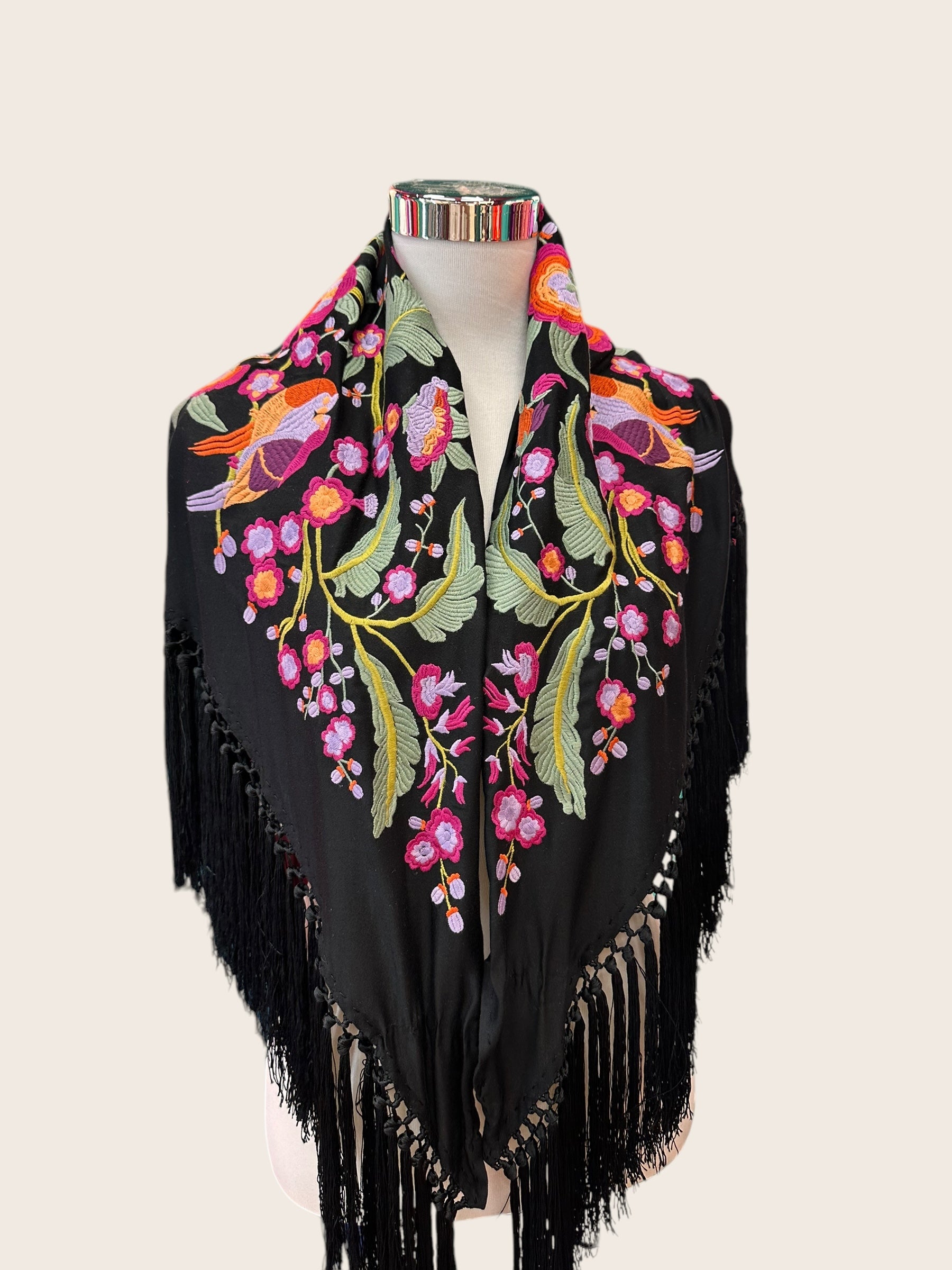 Mantoncillo Palma negro