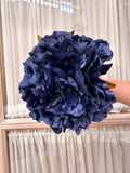 Peonia grande azul marino