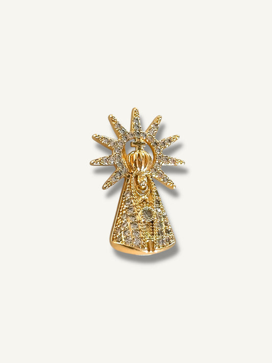 Medalla Virgen del Pilar Circonitas
