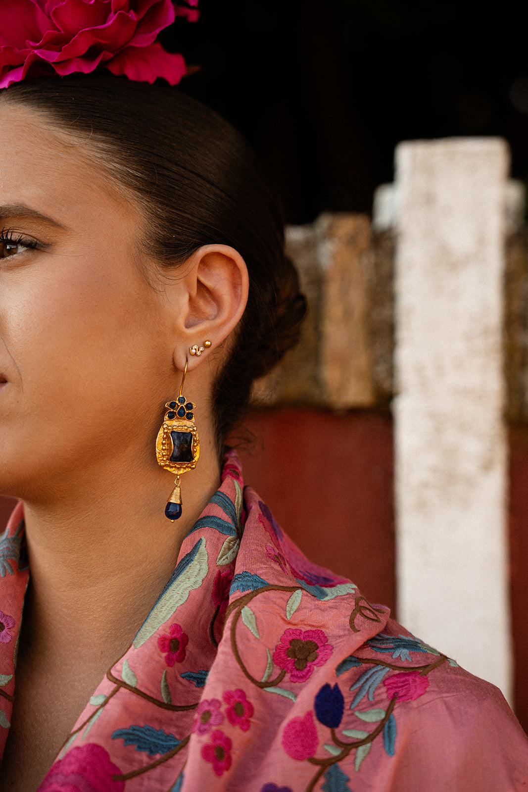 Pendientes Eloísa Azules