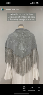 Mantoncillo bambula gris