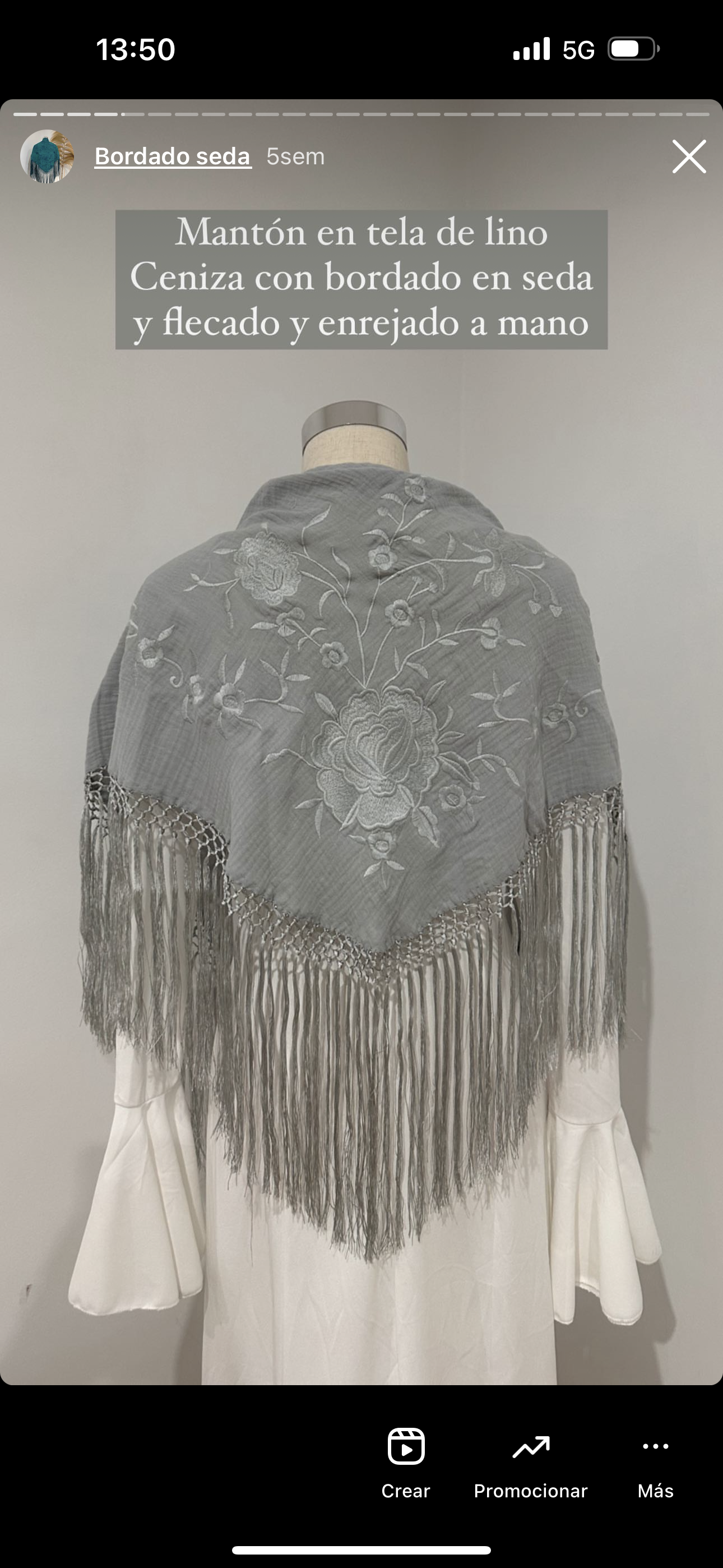 Mantoncillo bambula gris