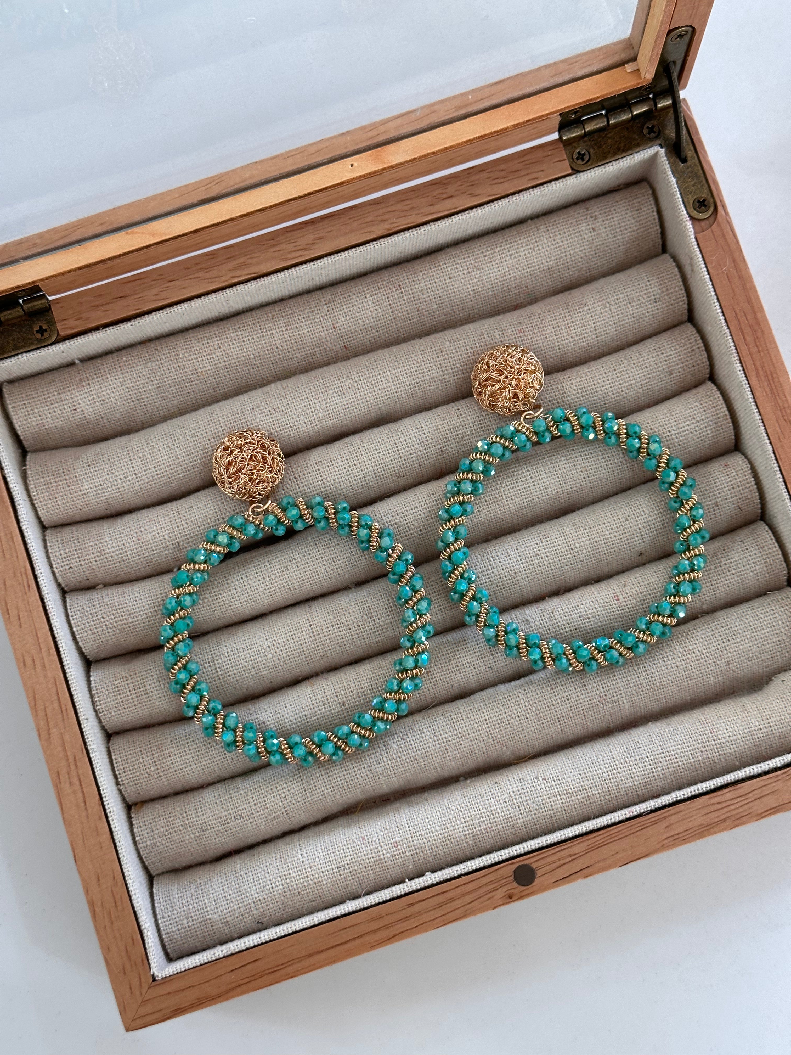 Pendientes Toril Turquesa