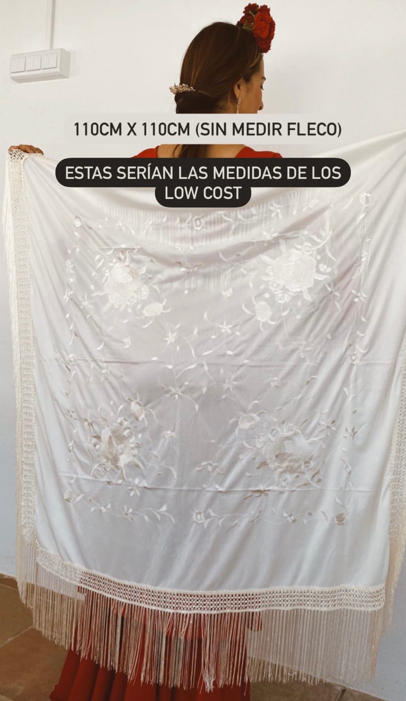 Manton invitada beige al tono